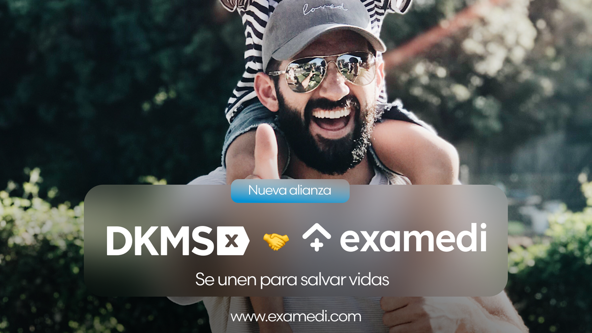 Examedi y DKMS, juntos para salvar vidas